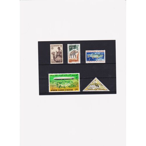 Mauritanie Lot De Timbres