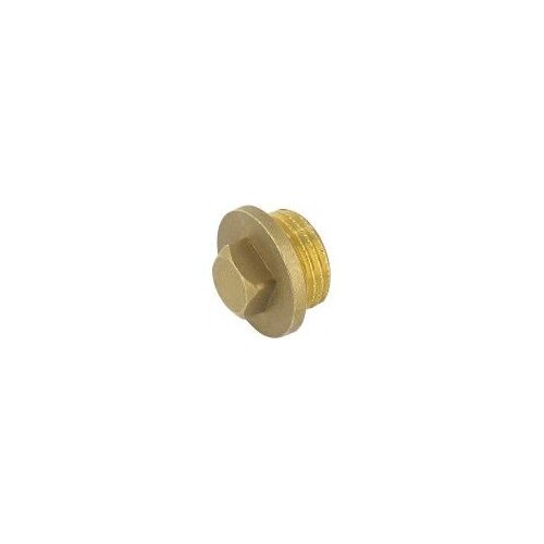 Bouchon laiton male 20 x 27 mm 3/4" CAP VERT