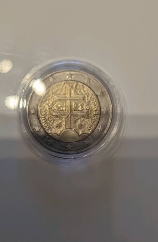 Pièce Rare De 2 Euros, "Slovensko", De 2009. Slovenie. Bon Etat.