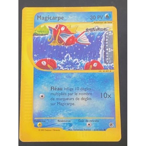 Pokémon Magicarpe 118 / 165 Expédition Wizards