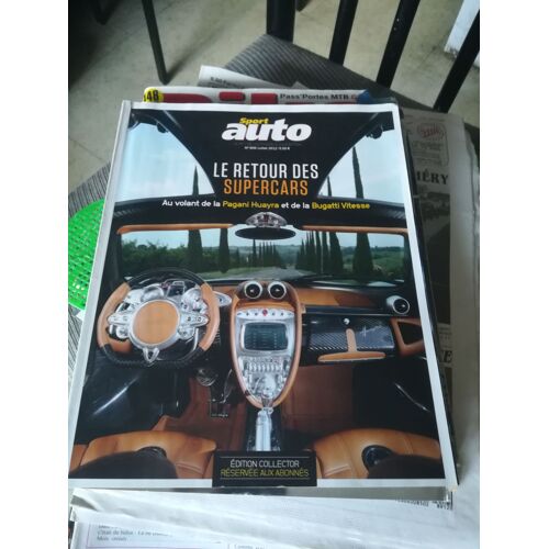 Sport Auto 606 De 2012 Pagani Huayra,Bugatti Vitesse,Porsche 911 Carrera S,Nissan Gtr,Corvette C6 Grand Sport,Jaguar Xk,Mercedes C63 Amg Coupe,Lotus Evora S,Maserati Gran Turismo Mc Stradale,Toyota Gt