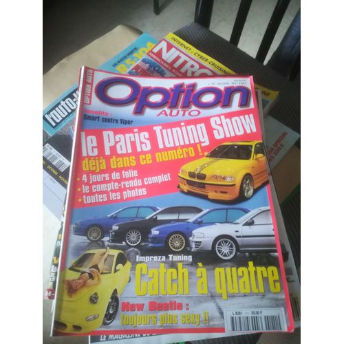 Option Auto 111 De 2000 Opel Tigra Vt2000,Subaru Impreza Gt,Golf 1 California,Mcc Smart Brabus Sd1,Viper Cab,New Beetle,Passat Tdi
