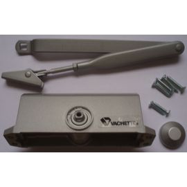 VACHETTE - 1103A - Ferme-Porte Hydraulique Réversible - Argent.