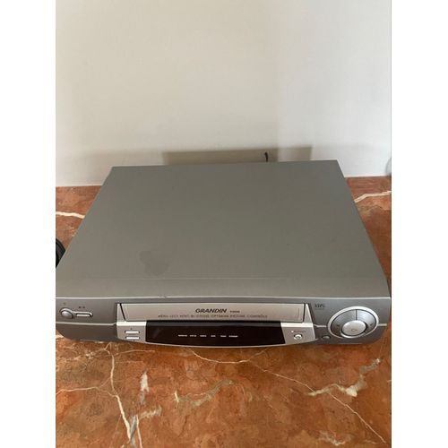 Magnétoscope grandin V2040 4 têtes bi vitesse sans télécommande 
