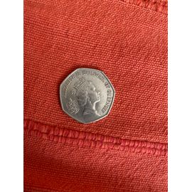 Pièce Fifty-Fifty Pence 1997 Reine Elizabeth 2
