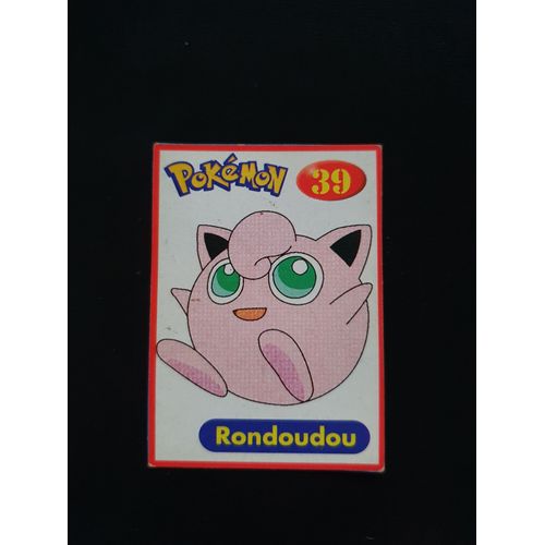 Vignette Rondoudou 39 Pokemon Années 2000