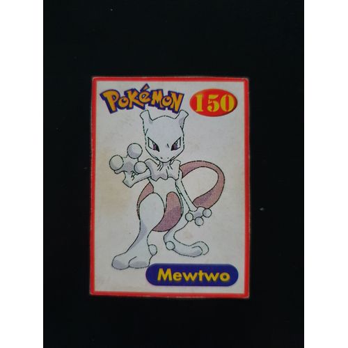 Vignette Mewtwo 150 Pokemon Années 2000