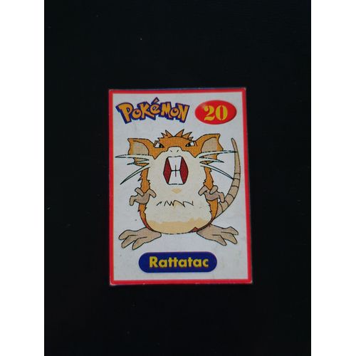 Vignette Rattatac 20 Pokemon Années 2000