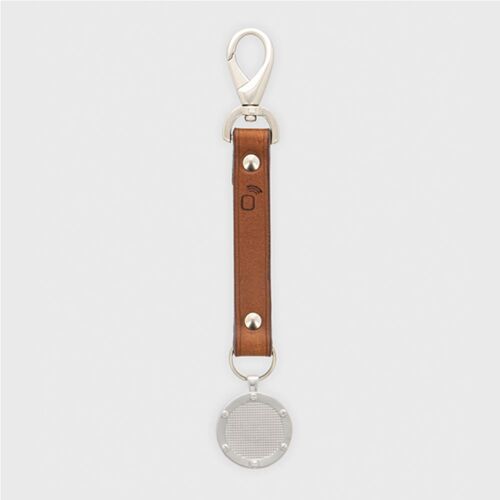 Bouton D'Alerte Monsherif + Médaillon "Hublot" Argenté Avec Lanière Marron : L¿Élégance Au Service De La Sécurité