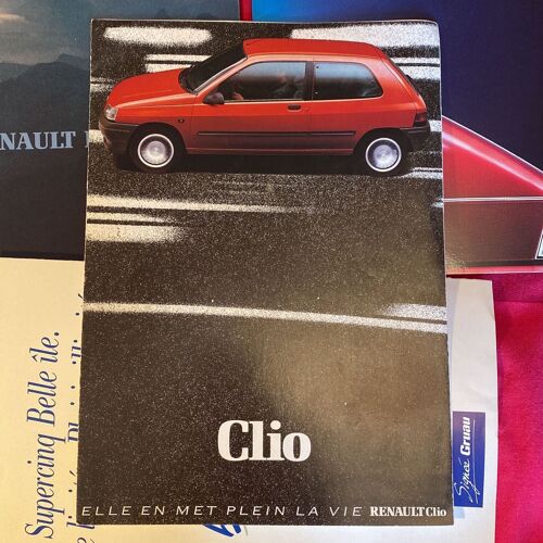Catalogue Renault Clio 1991