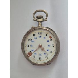 Montre À Gousset Ancienne En Argent.