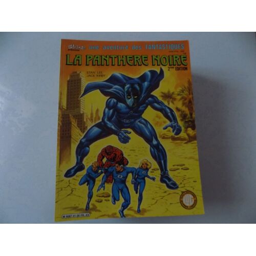 Une Aventure Des Fanatstiques N° 41 La Panthere Noire Collection Lug Super Heros .