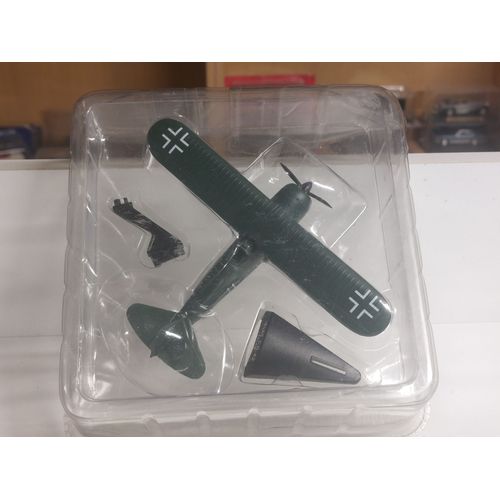 Fiat Cr-42 Falco Avion, Plane, En Métal Del Prado Échelle 1:75 Neuf