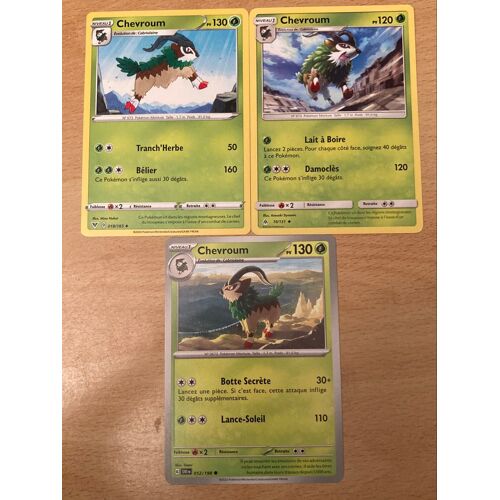 (3365) 3x Chevroum (Pokemon) 