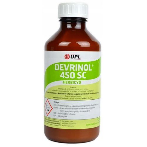 Désherbant Concentré Jardin Devrinol450 Sc 1l - Herbicide Gazon Pelouse Géranium Disséqué Et Tiges Grêles - Lutter Contre Le Coquelicot Et Le Gaillet, Mauvaises Herbes