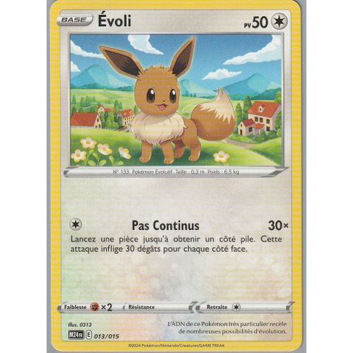 Carte Pokémon - Evoli - 013/015 - Mac-Do 2024