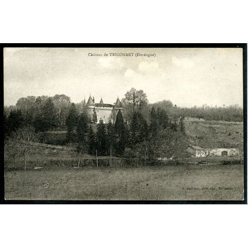 Carte Postale Château De Trigonant, Dordogne