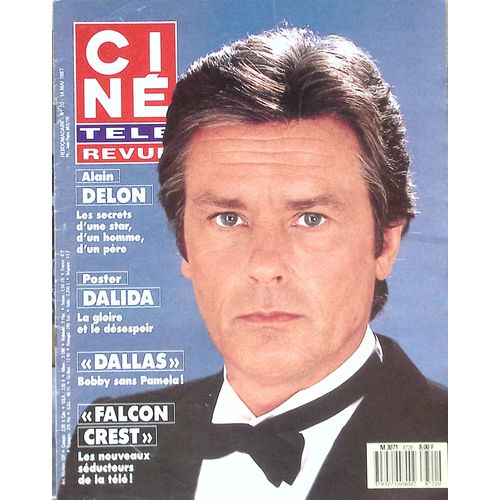 Ciné Tele Revue -Delon - Dalida - Modern Talking -1987