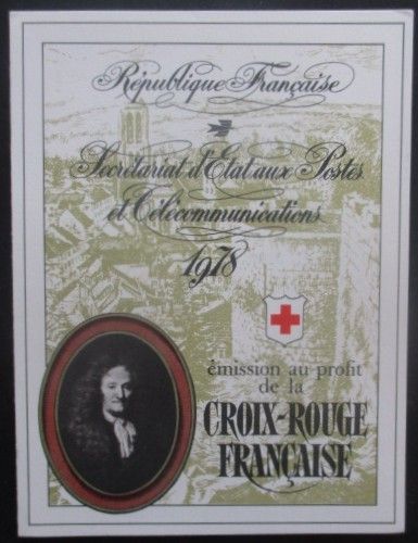 Frfance Carnet Croix Rouge De 1978 Neuf **