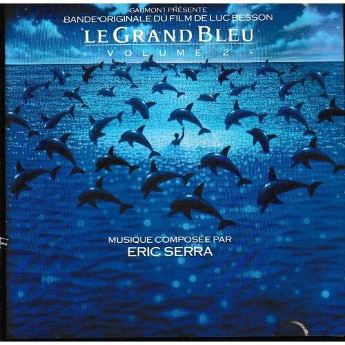 Éric Serra Le Grand Bleu Volume 2. Bande Originale Du Film De Luc Besson. 1cd 14 Tracks (P) 1988 ®Gaumont © ®Virgin. Made In Holland «1ère Édition Jewel Case» Boitier Crystal «Cd Rare» Édition Épuisée