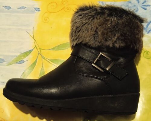 Bottines Femme - " Tissaïa " - Fourrées - Taille 37