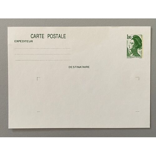 Carte Entier Type Liberté De Gandon