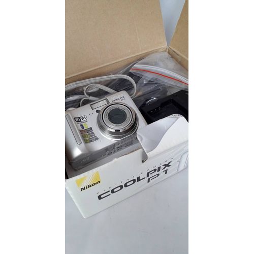 NIKON COOLPIX P1 COMPACT 8 MPIX ARGENT DIGITAL CAMERA WI-FI