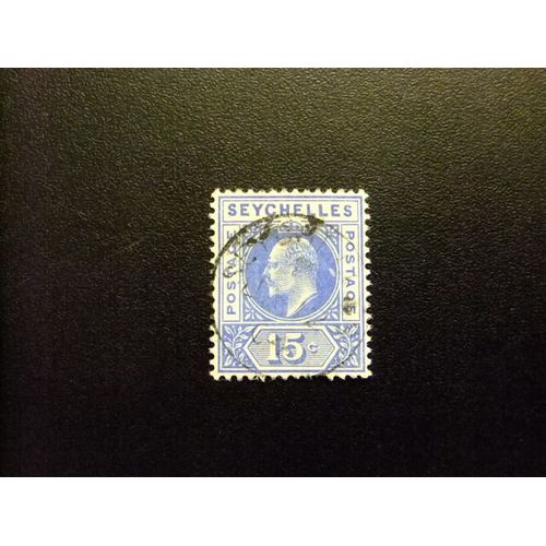 51 Seychelles 1903 / Roi Edouard Vii / Yvert 42 Ca Sg 50 Mh