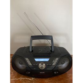 Radio portable boombox cd cassette audio philips AZ3856