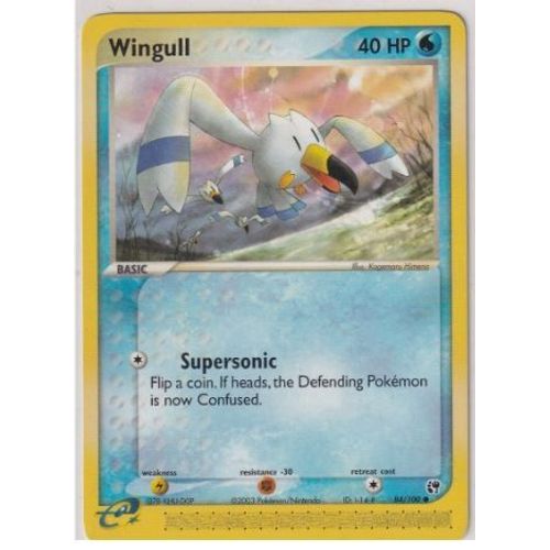 Pokemon Goelise Wingull 84 / 100 Tempete De Sable