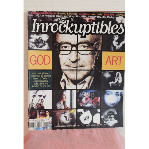 Les Inrockuptibles N°98, Godard Histoire(S) Du Cinéma, Amadou & Mariam, John Lurie, Joe Dante Etc
