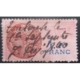 France Fiscal 1f20 Oblitéré