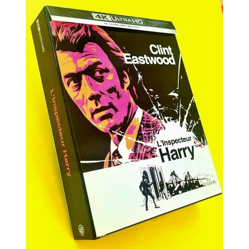L'inspecteur Harry - 4k Ultra Hd + Blu-Ray - Boîtier Steelbook Limité