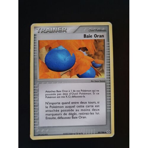 Baie Oran 80/106 Set Ex Emeraude Fr