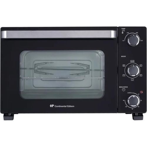 Continental Edison CEMF28B2 - Four électrique - convection - 28 litres - 1500 Watt - noir