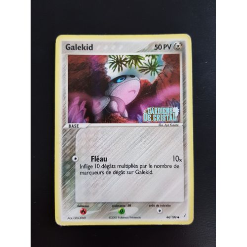 Galekid 44/100 Holo Set Ex Gardiens De Cristal Avec Logo