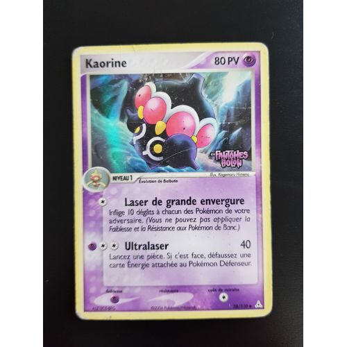 Kaorine 38/110 Holo Set Ex Fantômes Holon Avec Logo