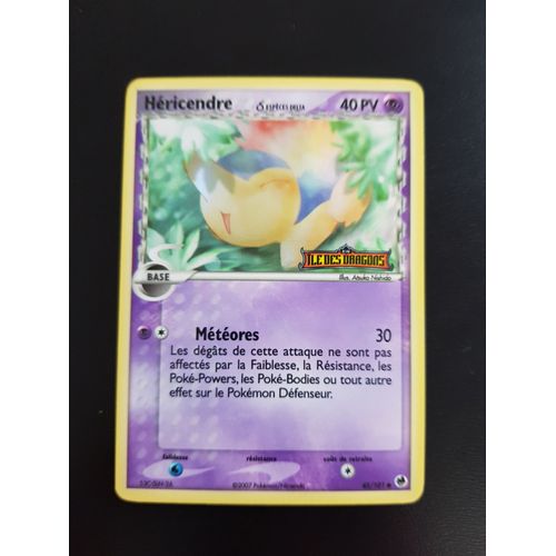 Héricendre 45/101 Holo Set Ex Ile Des Dragons Fr Avec Logo