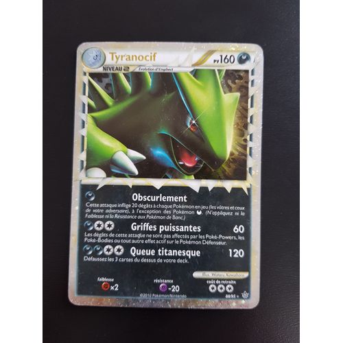 Tyranocif 88/95 Holo Set Déchaînement Fr