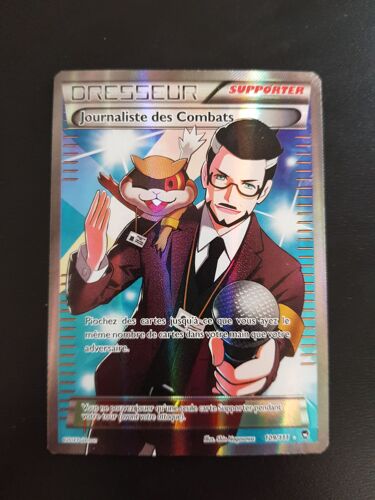 Journaliste Des Combats 109/111 Holo Set Poings Furieux Fr