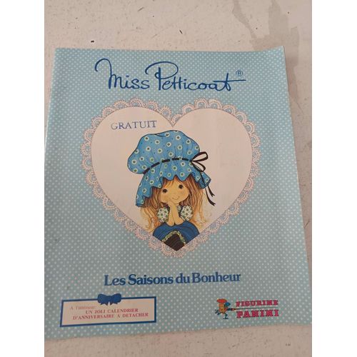 Miss Petticoat Album Panini 1982 Incomplet