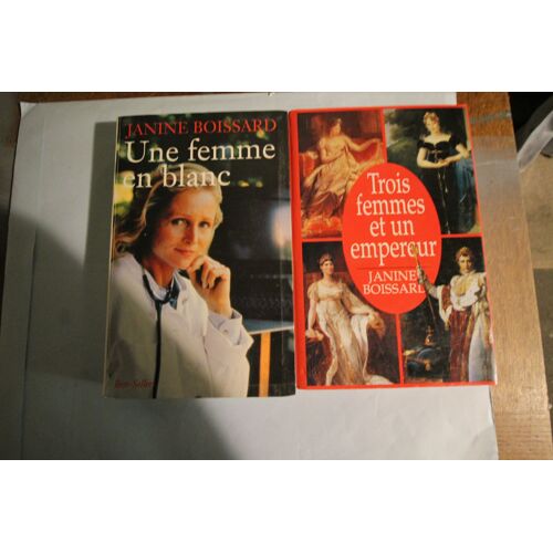 Boissard Janine "Lot De 2 Livres"