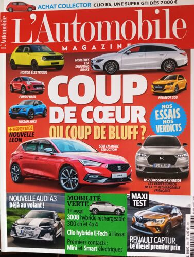L'automobile Magazine N° 886 Mars 2020