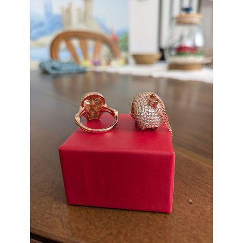 Bague Et Collier Crâne