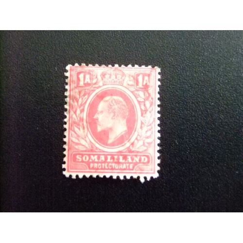 51 Somaliland 1909 / Roi Edouard Vii / Yvert 42 Fu / Sg 59 Fu