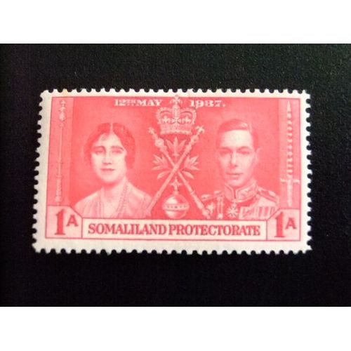 51 Somaliland 1937 / Couronnement De George Vi / Yvert 73 Mh Stanley 90 Mh