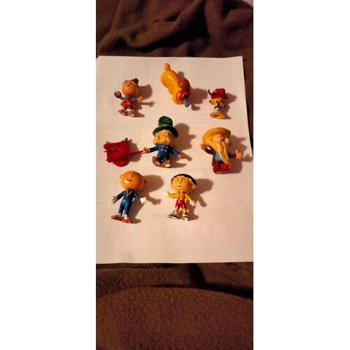 Lot 8 Figurines Le Manège Enchanté 1965 Jim