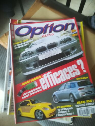 Option Auto 117 De 2001 Ac Schnitzer S3 Art,Alfa 147,Zender 156 Hpresso,Audi Tt Roadster,Ferrari 360 Modena,Mv Agusta F4s,Bmw E36
