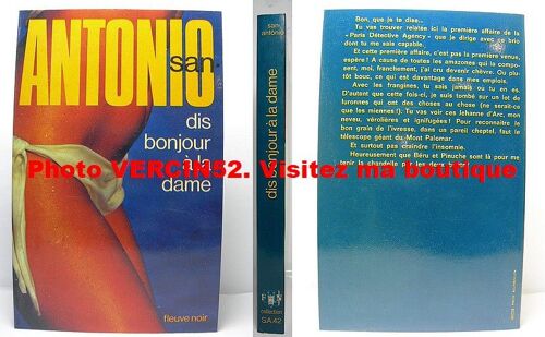 Dis Bonjour A La Dame Edition Originale Septembre 1975