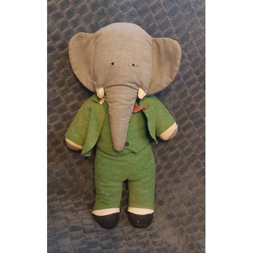 RARE ! peluche BABAR "Clodrey" (ORTF)